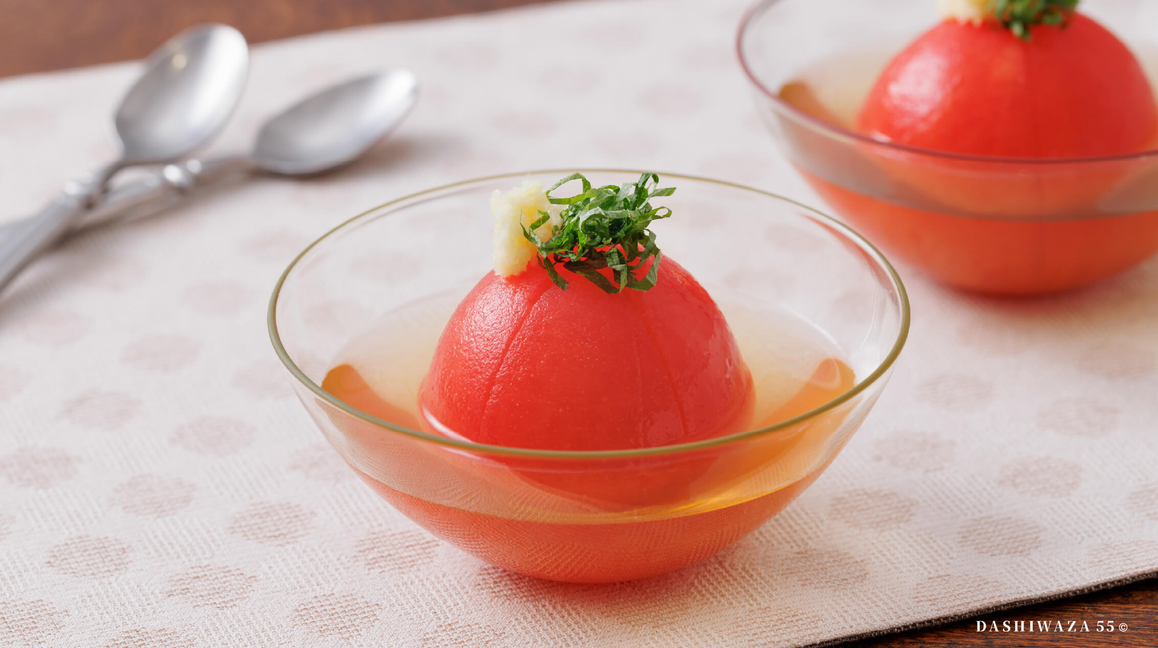 丸ごとトマトのだし浸し