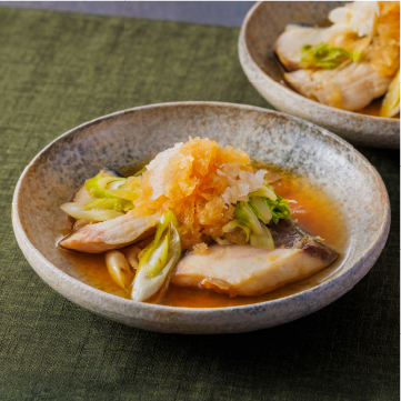 ぶりと白菜のみぞれ煮